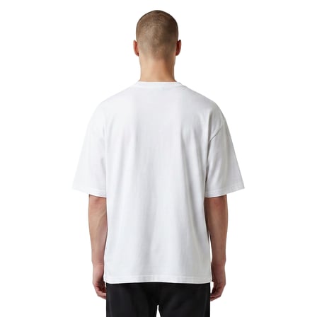 Corin Oversize Erkek Beyaz Günlük Stil T-Shirt 26YE0016-KBYZ