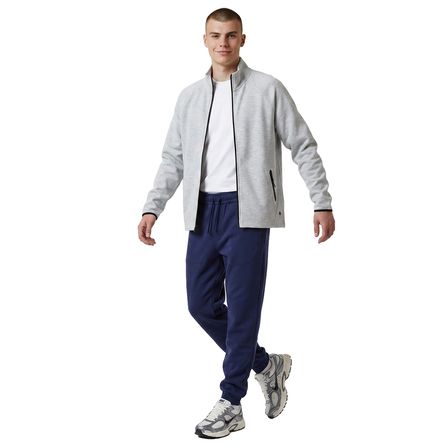 Elio Full-Zip Erkek Gri Günlük Stil Eşofman Üstü 26YE0001-KML