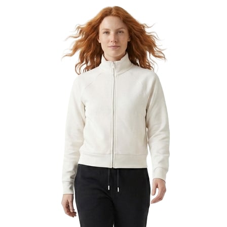 Kaia Full-Zip Kadın Beyaz Günlük Stil Eşofman Üstü 26YK0001-KBYZ