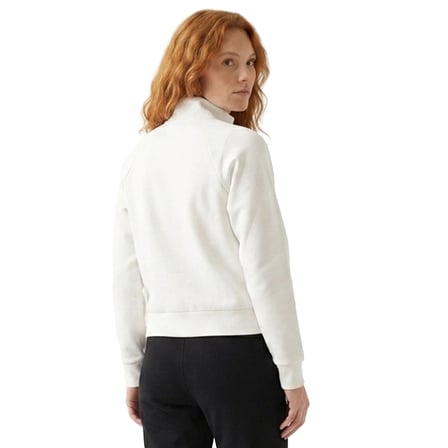 Kaia Full-Zip Kadın Beyaz Günlük Stil Eşofman Üstü 26YK0001-KBYZ