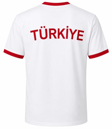 Kocamanlar Türkiye S.K. Pamuklu Taraftar Forma 26/27 Unisex Forma