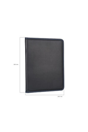Kapaklı Sekreterlik A4 Padfolio 100 Yaprak Kapasiteli Vegan 24,5x32 cm