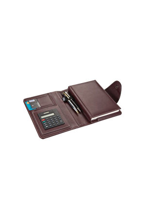 Organizer Ajanda Kılıflı A5 Tarihsiz Kareli 160 Yaprak 14X20 Defterli Geniş Dilli Rainbow Vegan 17x22 cm
