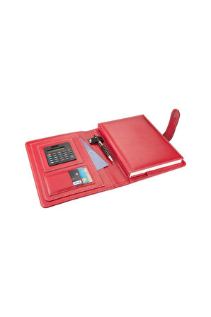 Organizer Ajanda Kılıflı Tarihsiz Çizgili 160 Yaprak 17x24 Defterli Dilli Mıknatıslı Rainbow Vegan 20x26 cm