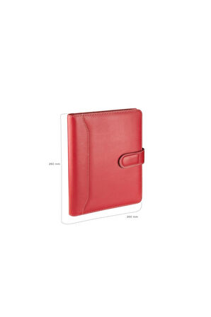 Organizer Ajanda Kılıflı Tarihsiz Çizgili 160 Yaprak 17x24 Defterli Dilli Mıknatıslı Rainbow Vegan 20x26 cm
