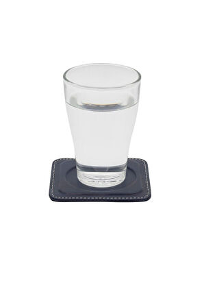 Bardak Altlığı Masaüstü Yuvarlak Cup Coaster Rainbow Vegan 11x11 cm