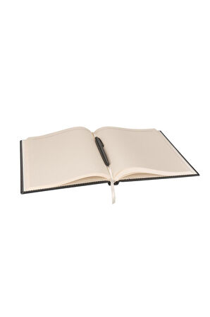 Deri Defter Günlük Journal Ajanda Tarihsiz Çizgili 160 Yaprak Rainbow Vegan 17x24 cm