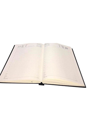 Deri Defter Günlük Journal Ajanda Tarihsiz Kareli 160 Yaprak Rainbow Vegan 17x24 cm