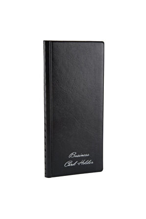 Kartvizit Albümü 4 Sıralı 160 Kartlık Business Card Album 12x26 cm