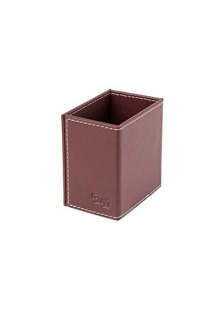 Masaüstü Deri Kalemlik Desktop Organizer Rainbow Vegan 9,7x6,7x10 cm