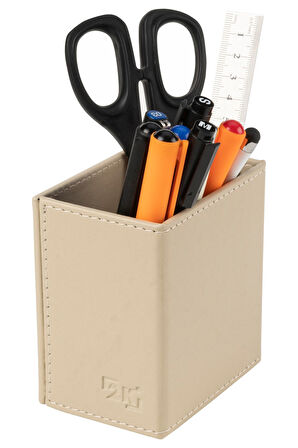 Masaüstü Deri Kalemlik Desktop Organizer Rainbow Vegan 9,7x6,7x10 cm