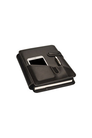 Organizer Ajanda Telefon Kılıflı Tarihsiz Kareli 160 Yaprak 17x24 Defterli Rainbow Vegan 20x26 cm
