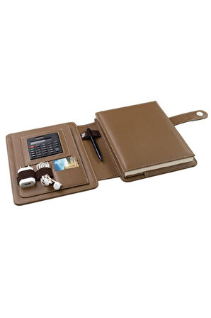 Organizer Ajanda Telefon Kılıflı Tarihsiz Kareli 160 Yaprak 17x24 Defterli Rainbow Vegan 20x26 cm