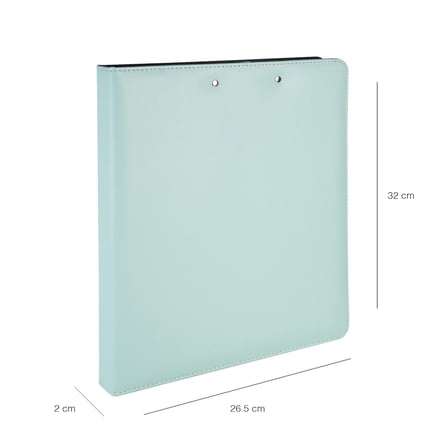 Evrak Sunum Tanıtım Firma Klasörü Sekreterlik A4 150 Yaprak Kapasiteli Ring Binder File Vegan 26,5x32 cm