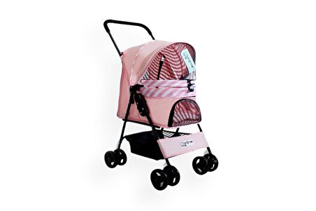 Zampa Showtime Kedi & Köpek Arabası Pembe, 42x69.5x88cm