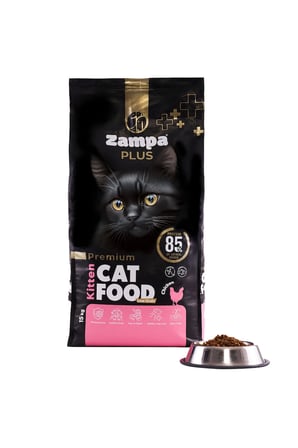 Plus Premium Tavuk Etli Yavru Kedi Maması 1,5kg