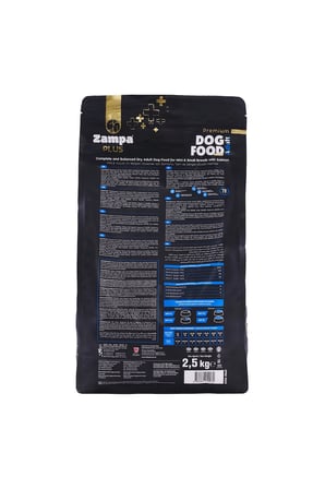 Zampa Plus Premium Somon Etli Yetişkin Köpek Maması 2,5kg