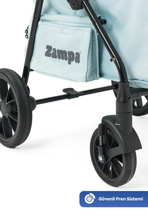 Zampa Aron Kedi ve Köpek Arabası 52x107x83 cm