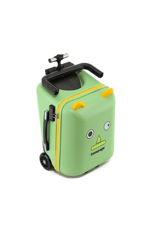 Monster Kids Ride-On Çocuk Valizi- Binilebilir, Düşme Engelleyici