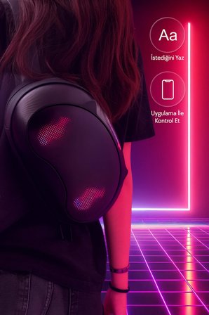 ShadowCat Led Işıklı Bel Çantası– Su Geçirmez, Darbe Dayanıklı, 10.000 mAh Powerbank Hediyeli