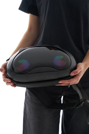 Zampago ShadowCat Led Işıklı Bel Çantası– Su Geçirmez, Darbe Dayanıklı, 10.000 mAh Powerbank Hediyeli