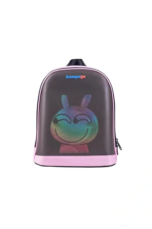 Zampago Moodbag Led Ekranlı Sırt Çantası - 10.000 mAh Powerbank Hediyeli