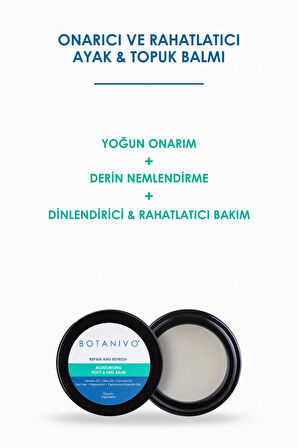 Onarıcı Ve Rahatlatıcı Ayak & Topuk Balmı | Nemlendirici | 30 Ml