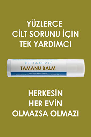 Çok Amaçlı Tamanu Balm | Cilt Kurtarıcı, Onarıcı, Yatıştırıcı | Organik İçerikli | 5 ml Stick