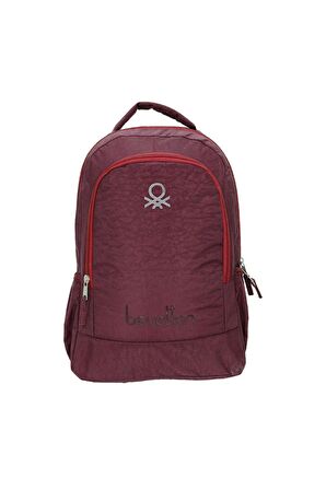 United Colors of Benetton Sırt Okul Çantası 70016 Bordo