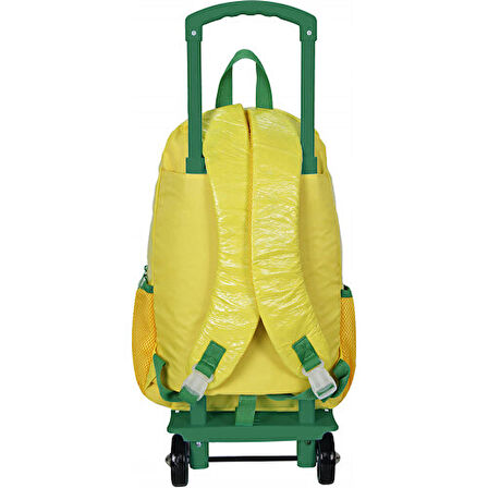 United Colors Of Benetton Çekçekli Okul Çantası 70145 Sarı