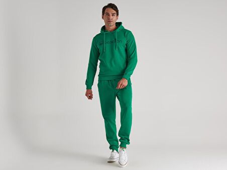 Benetton Kapüşonlu Erkek Sweatshirt