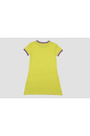 BENETTON KIZ ÇOCUK ELBİSE-SARI | 6-7 Yaş