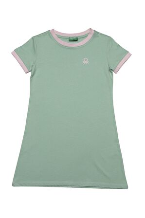 United Colors of Benetton Kız Çocuk Elbise BNT-G20512