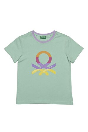 United Colors of Benetton Kız Çocuk T-Shirt BNT-G20495