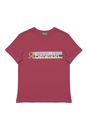 United Colors of Benetton Kız Çocuk T-Shirt BNT-G20490