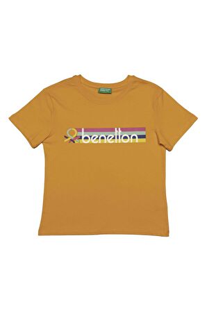 United Colors of Benetton Kız Çocuk T-Shirt BNT-G20490