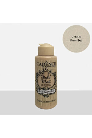 S9006 Kum Beji Mat Akrilik Boya