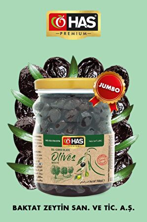 Yağlı Sele Siyah Zeytin Jumbo 1300 G