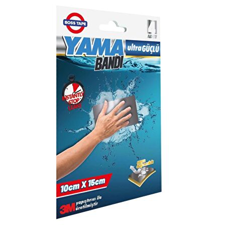 Suya Dayanıklı Yama - Onarım Bandı /3M Markalı yapışkanlı/10cm x 15 cm