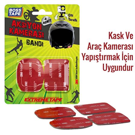 Go Pro Aksiyon Kamerası Yapıştırma Bandı