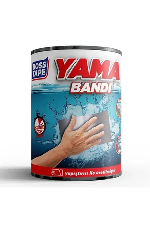 Suya Dayanıklı Yama Bandı Suyu Kesen Güçlü Bant 3M Yapışkanlı En:72mm Boy:1,2mt