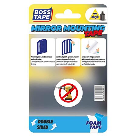 Boss Tape Ayna Montaj Bandı