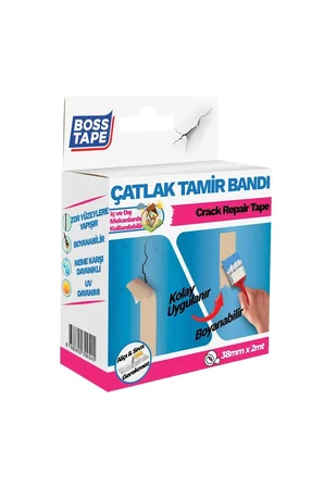Pencere Pervaz Çatlak Yarık Yama Bandı Oluk Yapıştırma En:38mm Boy:2mt