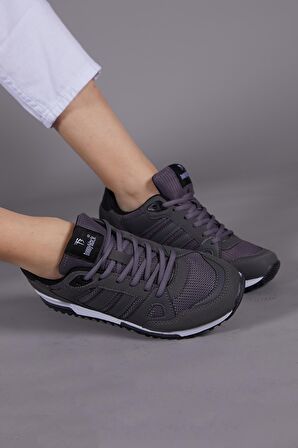 Tonny Black Füme Unisex Spor Ayakkabı Tb282  Füme-43