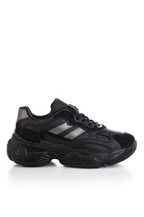 Tonny Black Siyah Bayan Spor Ayakkabı Tb246  Siyah-40