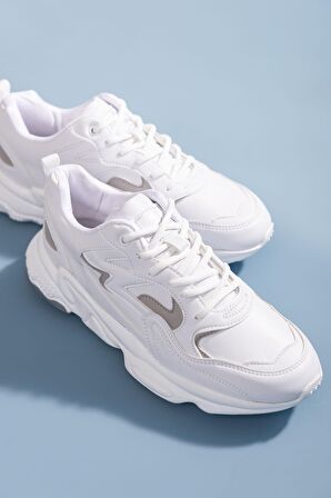 Tonny Black Beyaz Unisex Spor Ayakkabı Tb251 Beyaz-40