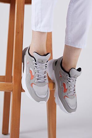 Tonny Black Gri Unisex Spor Ayakkabı Tb251 Gri-43