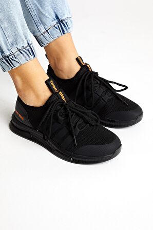 Tonny Black Siyah Unisex Spor Ayakkabı Tbqnt Siyah-37