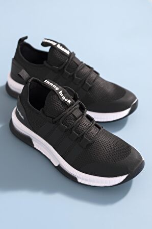 Tonny Black Siyah Beyaz Unisex Spor Ayakkabı Tbqnt Siyah Beyaz-39