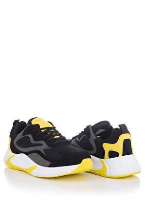 Tonny Black Siyah Sarı Unisex Spor Ayakkabı V2901 Siyah Sarı-41